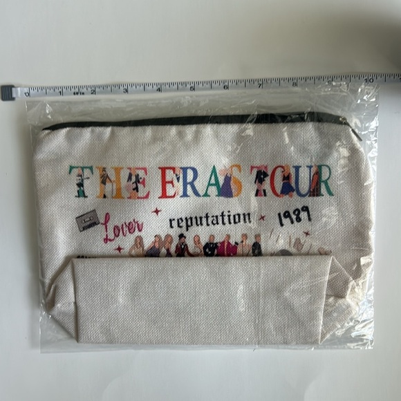 2/$25 BNWT Taylor Swift Colourful Makeup Bag, Eras Tour Cosmetic Bag Gift - Picture 3 of 6